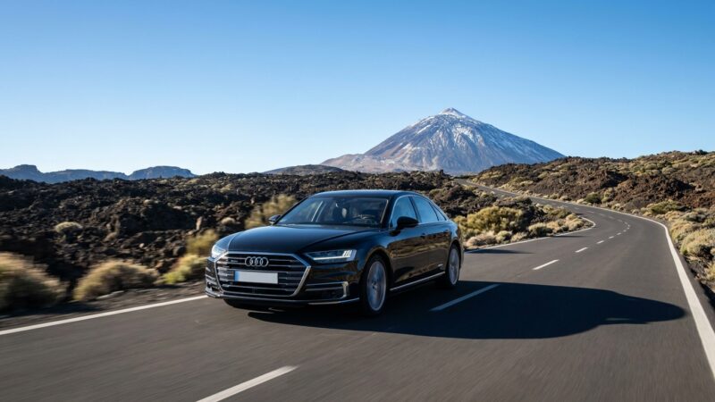 Audi A8 Tenerifén: első kézből teszt