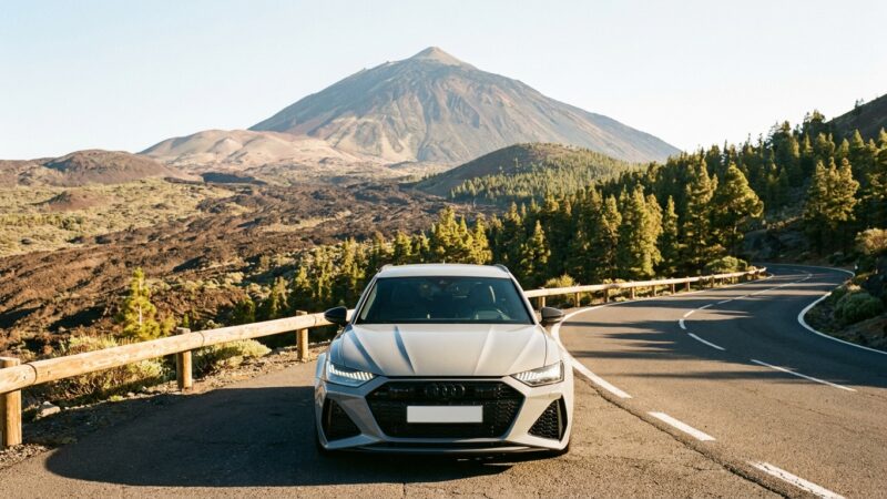 Audi RS 6 Avant Tenerifén: vezetési teszt