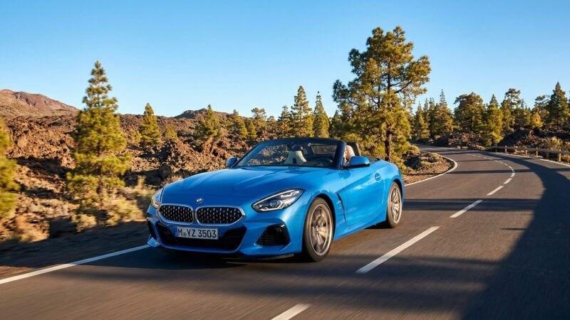 BMW Z4 Tenerifén: valós utak tesztje