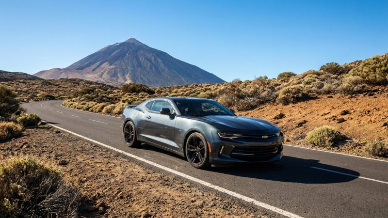 Chevrolet Camaro Tenerifén: útteszt