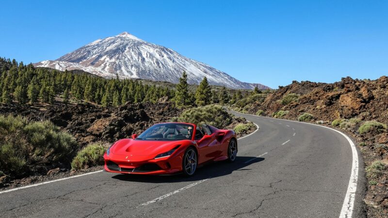 Ferrari F8 Spider Tenerifén: vezetési teszt