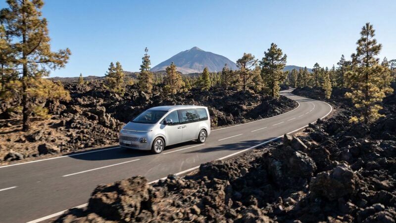 Hyundai Staria Tenerifén: vezetési teszt