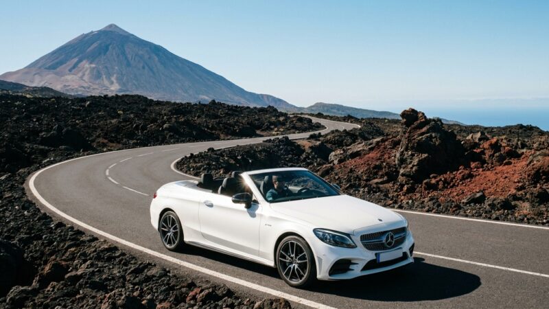 Mercedes-AMG C-osztály Cabrio Tenerifén