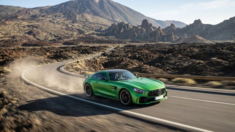 Mercedes-AMG GT R kupé Tenerifén: teszt