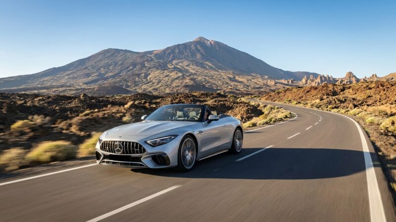 Mercedes-AMG SL 63 Tenerifén: vezetési teszt