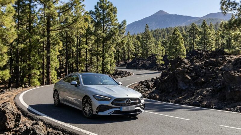 Mercedes-Benz CLE 220 D Tenerifén: teszt