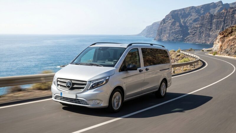 Mercedes-Benz Vito Tenerifén: vezetési teszt