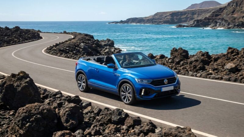 VW T-Roc Cabrio Tenerifén: útteszt